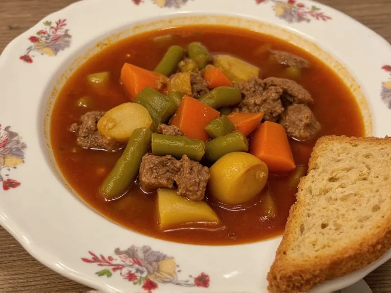 Perfect Homemade Vegetable Beef Soup Recipe Guide