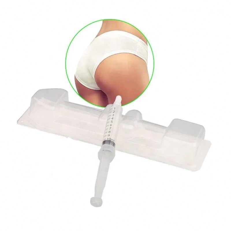 

10ML dermal filler ha hyaluronic acid cross linked gel butt breast enlarge injection for breast buttock enlargement long lasting, Transparent