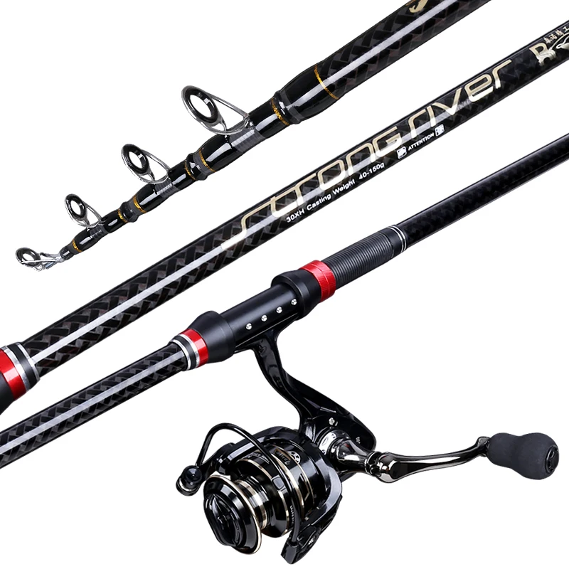 

ishing Rod sea bass freshwater fishing rod High Carbon fiber bamboo fishing rod bamboo, Black