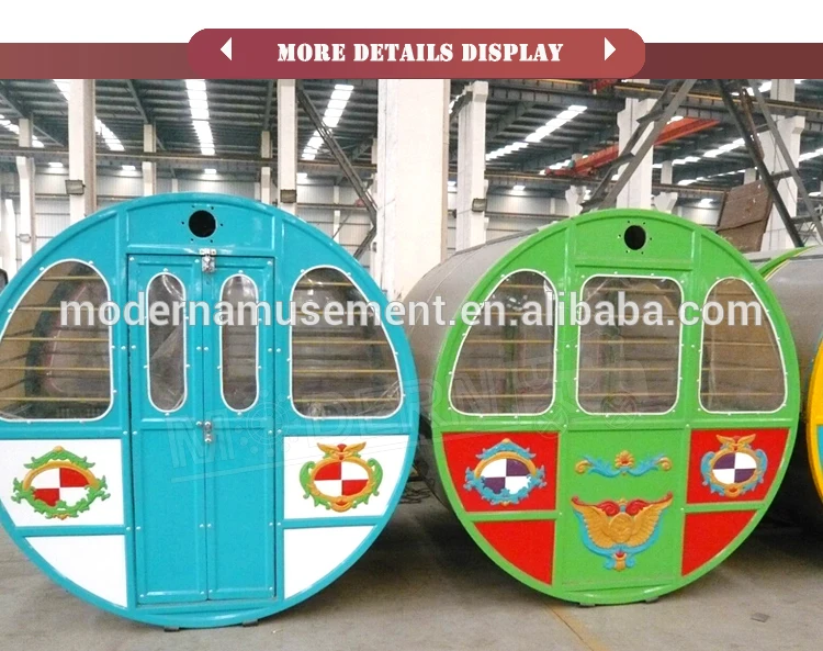 China amusement park fun ride mobile fiberglass cabin ferris wheel
