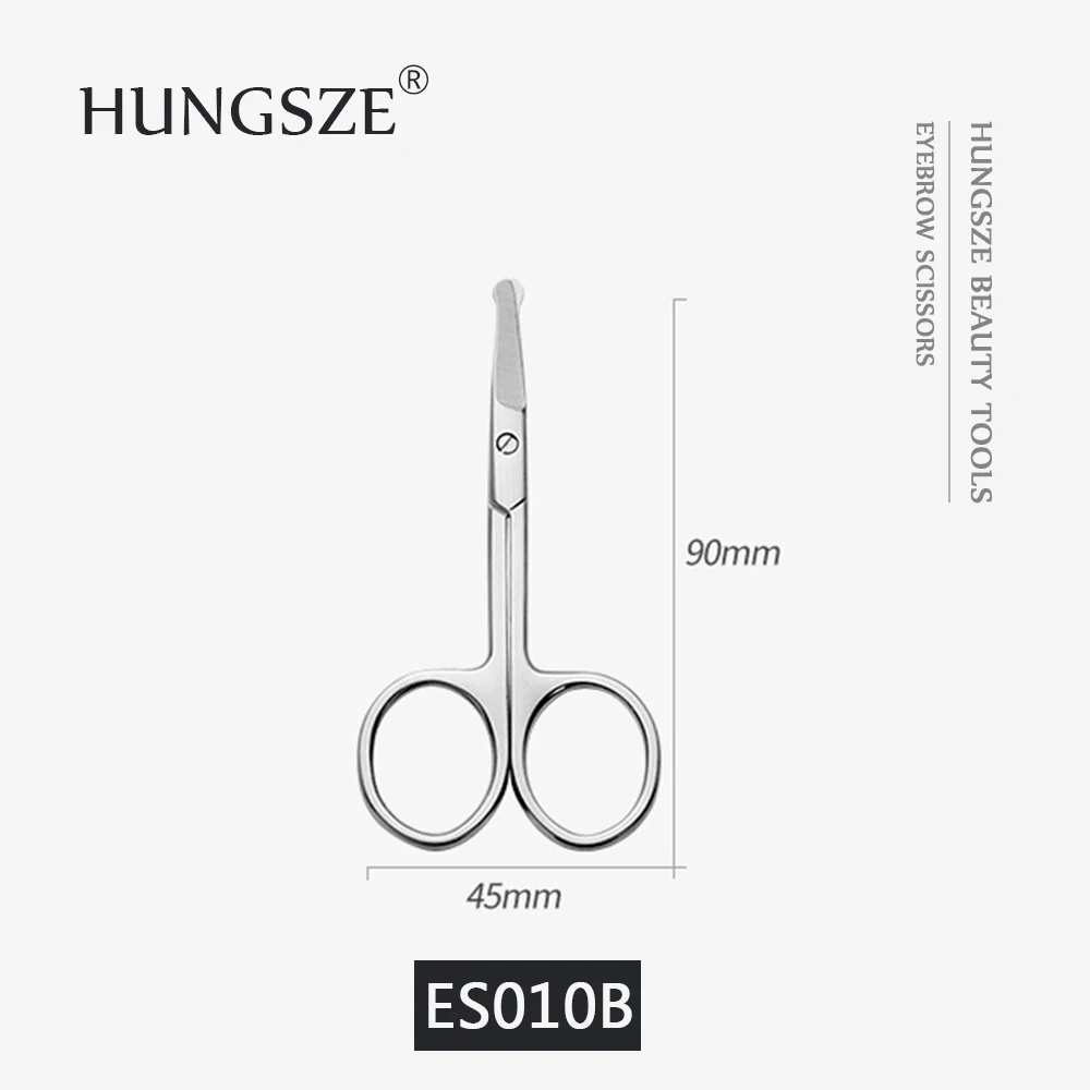 
Rounded Facial Hair Beauty Scissors For Eyebrows, Eyelashes 