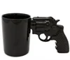 2018 new creative pistol handle ceramic coffee cup