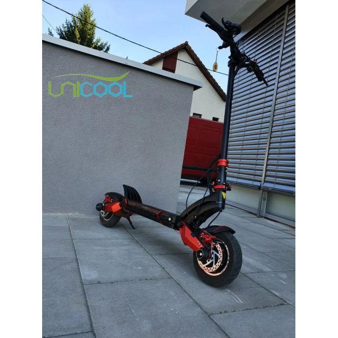 

Unicool electric scooter big wheel eu warehouse 60v 2400w 50mph e scooters t10-ddm in Spanish warehouse