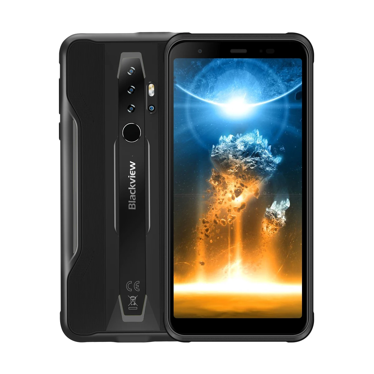 

BLACKVIEW BV6300 Pro 6GB+128GB Smartphone Android 10.0 IP68 Waterproof 4G Mobile Phone Helio P70 Processor NFC Rugged Phone