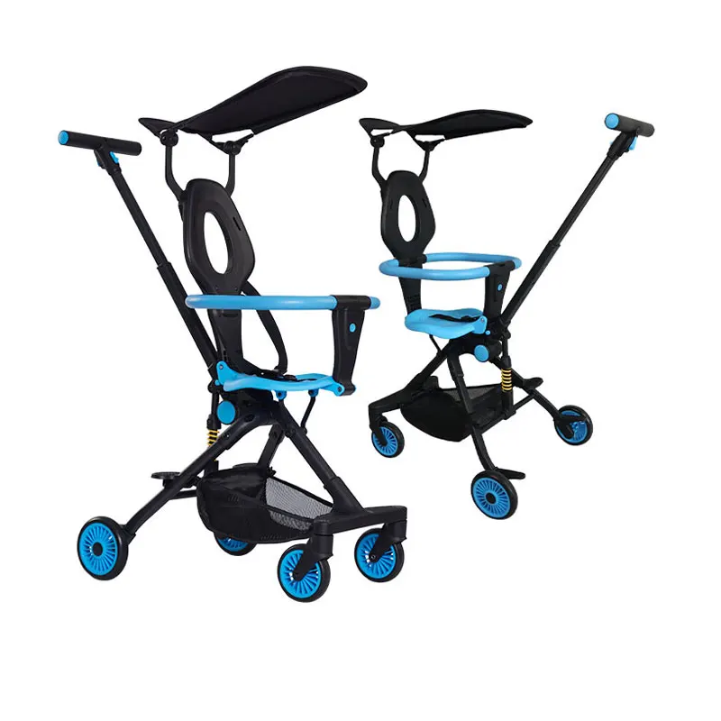 

European Folding Carrying Trolley For Kids, China Baby Stroller Factory High Landscape Pushchair/