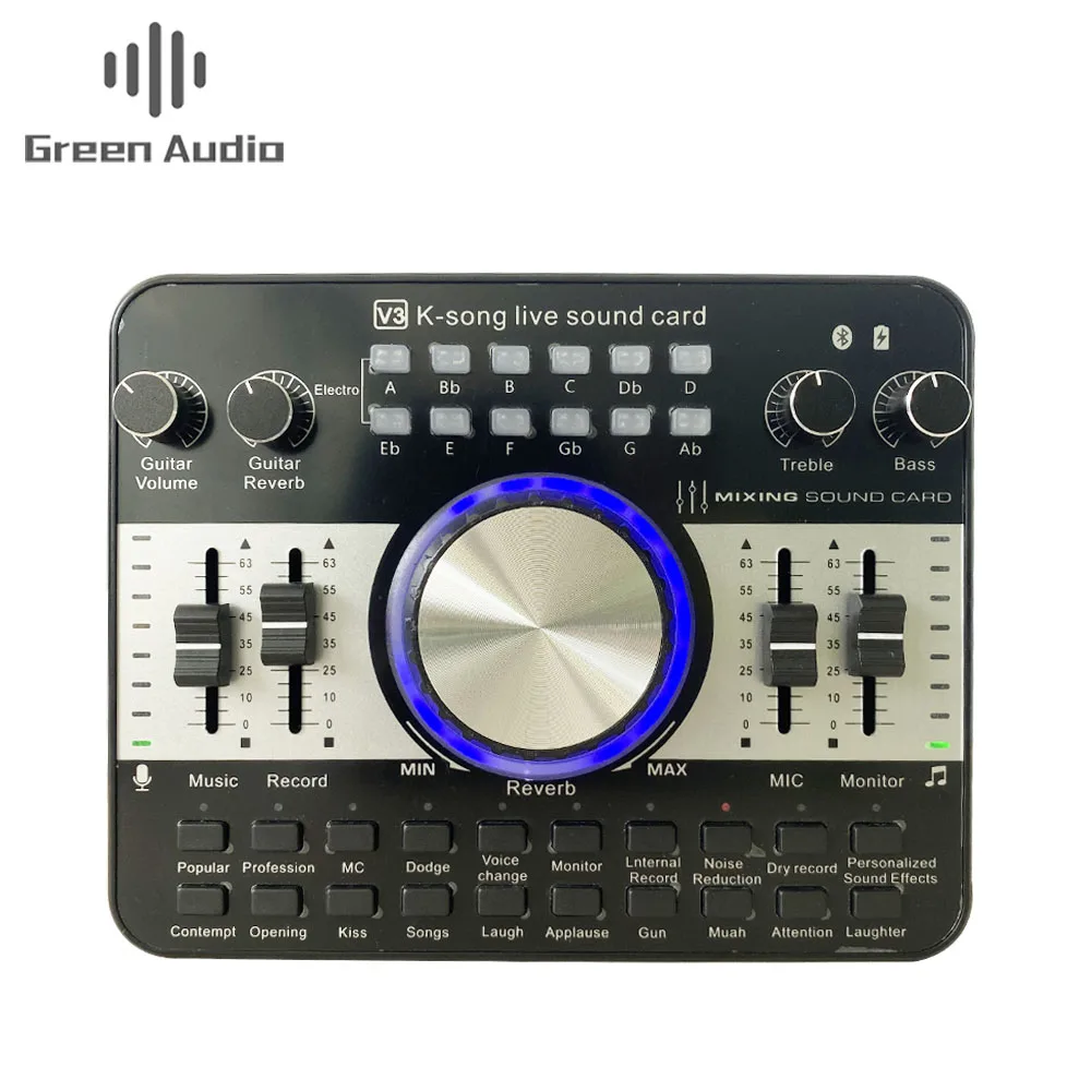 

GAX-V3 Professional Mobile Phone And Computer Dedicated Live Sound Card Can Sing And Record Sound Card