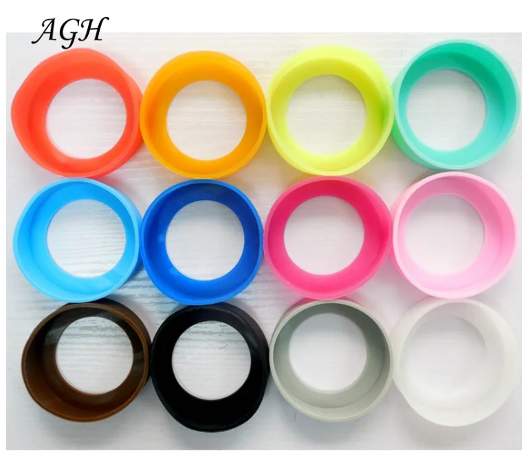 

7cm silicone bottom cover mats with multi-color, Optional