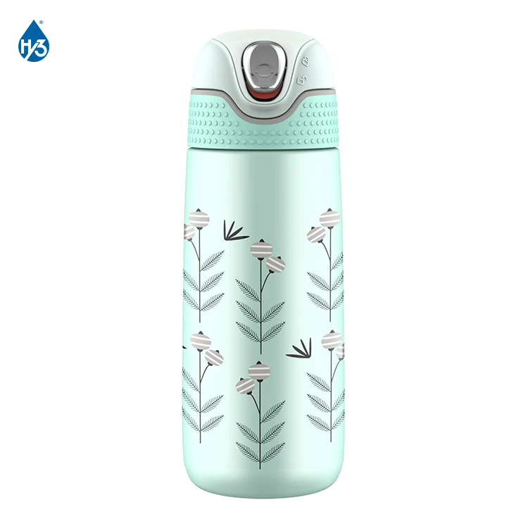 

Dumbell cartoon eco friendly metal stainless steel thermos drinking water bottle