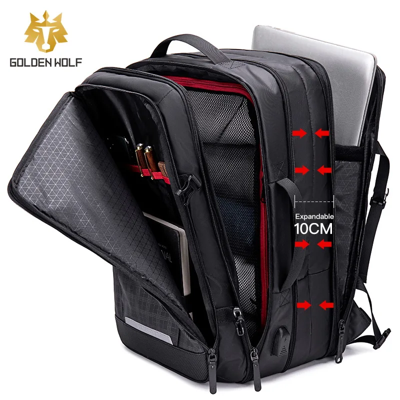 

Expandable 2021Trending Low Price Laptop Bag Brand Bag Custom Travel Men Business USB Smart Backpack Rucksack Bags For Men, Black/grid/camouflage
