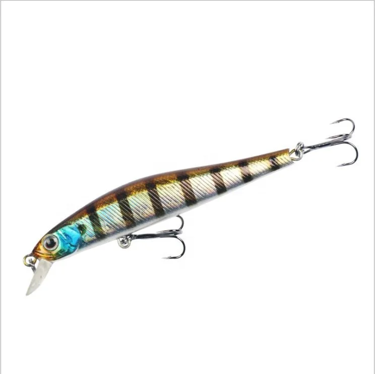 

New Type Bait Suspending hard 90mm 9.8g minnow artificial fishing Lure with Treble Hook, 1 color