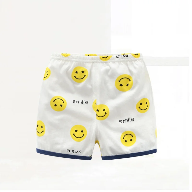 

New summer cotton baby underwear thin boys and girls printed shorts baby pants wholesale