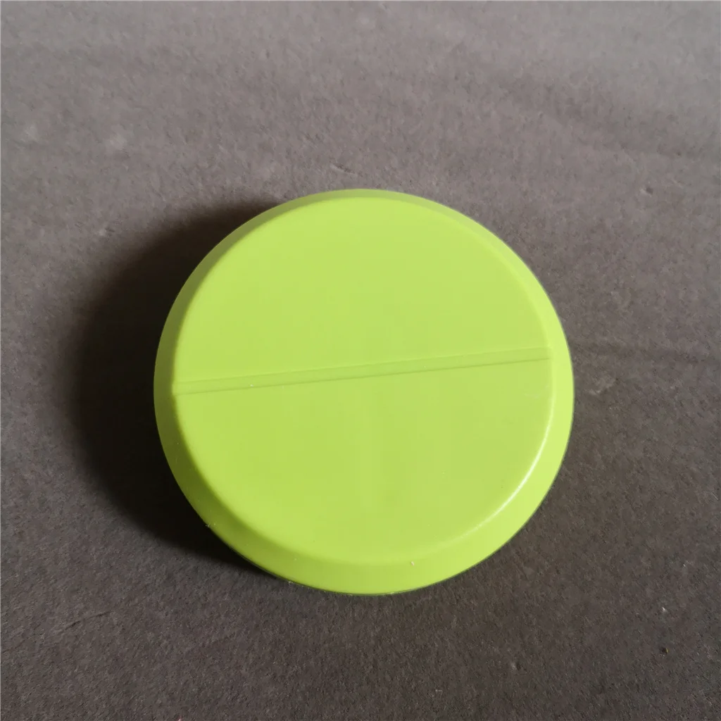 Plastic round cutting splitter pill dispenser box