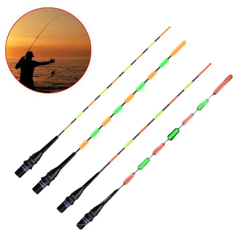 

Super Bright Night Fishing LED Smart Float Top Luminous Tools Electronic Sensitive Floats Buoy Accessories Ultra Fishing, As shown