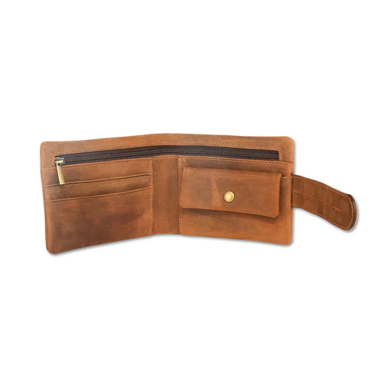 

Fashion custom vintage RFID blocking short design genuine leather wallets for men, Customized color