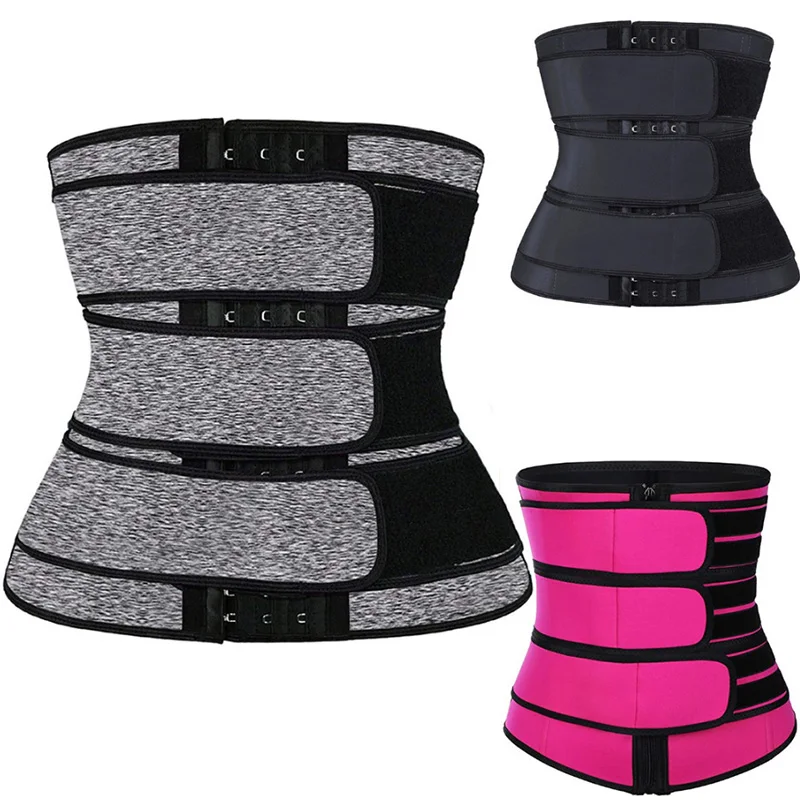 

New Fashion Women 3 Straps Waist Belt With Clips Waist Support Waist Belt