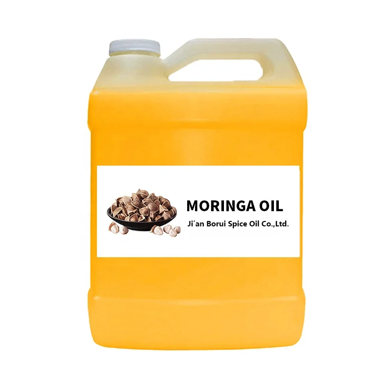 

Manufacturer Pure and Natural Moringa Oil Price Therapeutic Grade Skin Care Moringa Oleifera Seed Oil