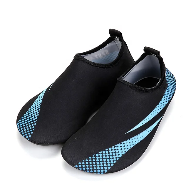 

Womens Mens Barefoot Beach Water Socks Shoes, Multi color