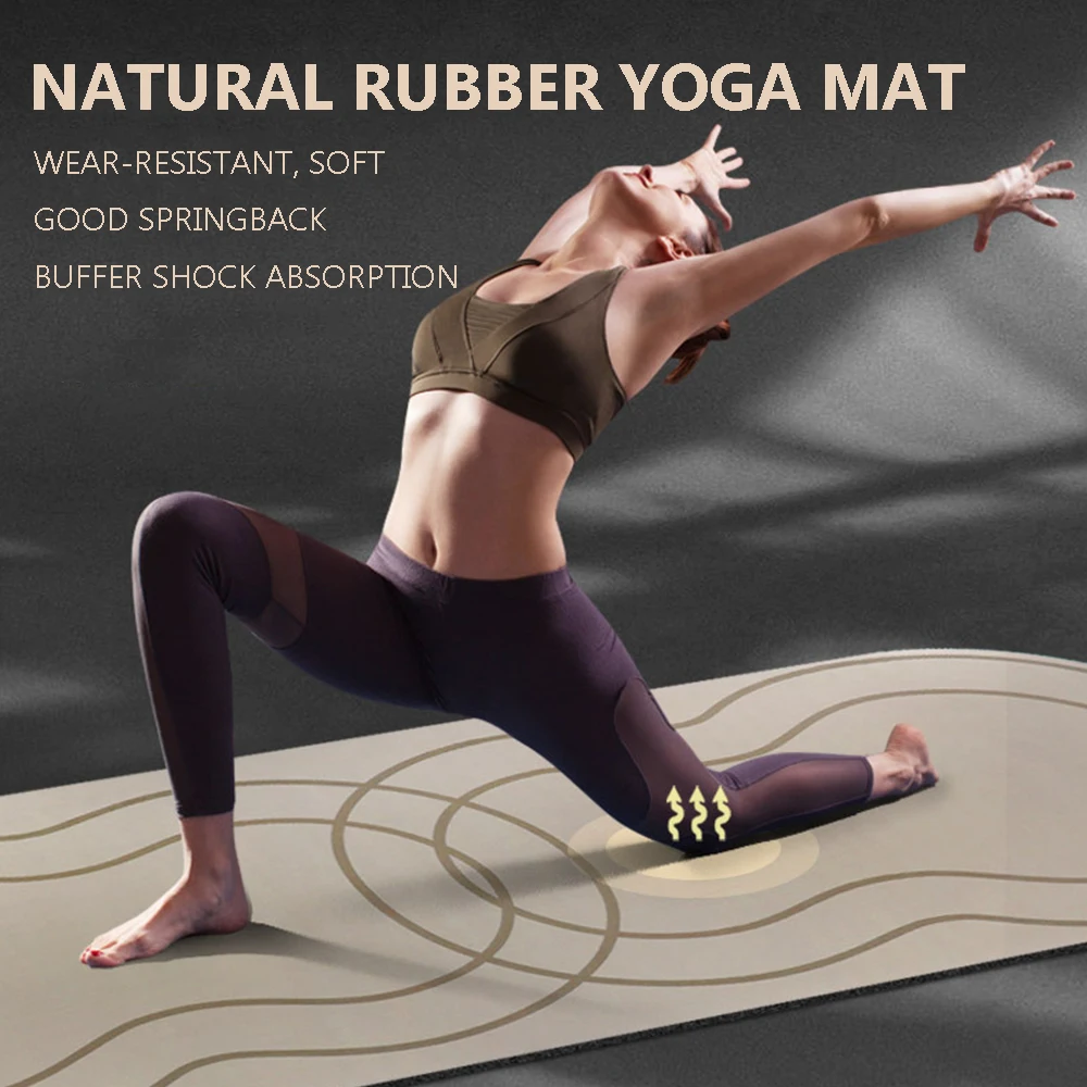 

27in Widened PU Rubber Mats super Non Slip Extra Size 75in for Pilates Gym Fitness Mat Exercise Sport Hot Yoga mats
