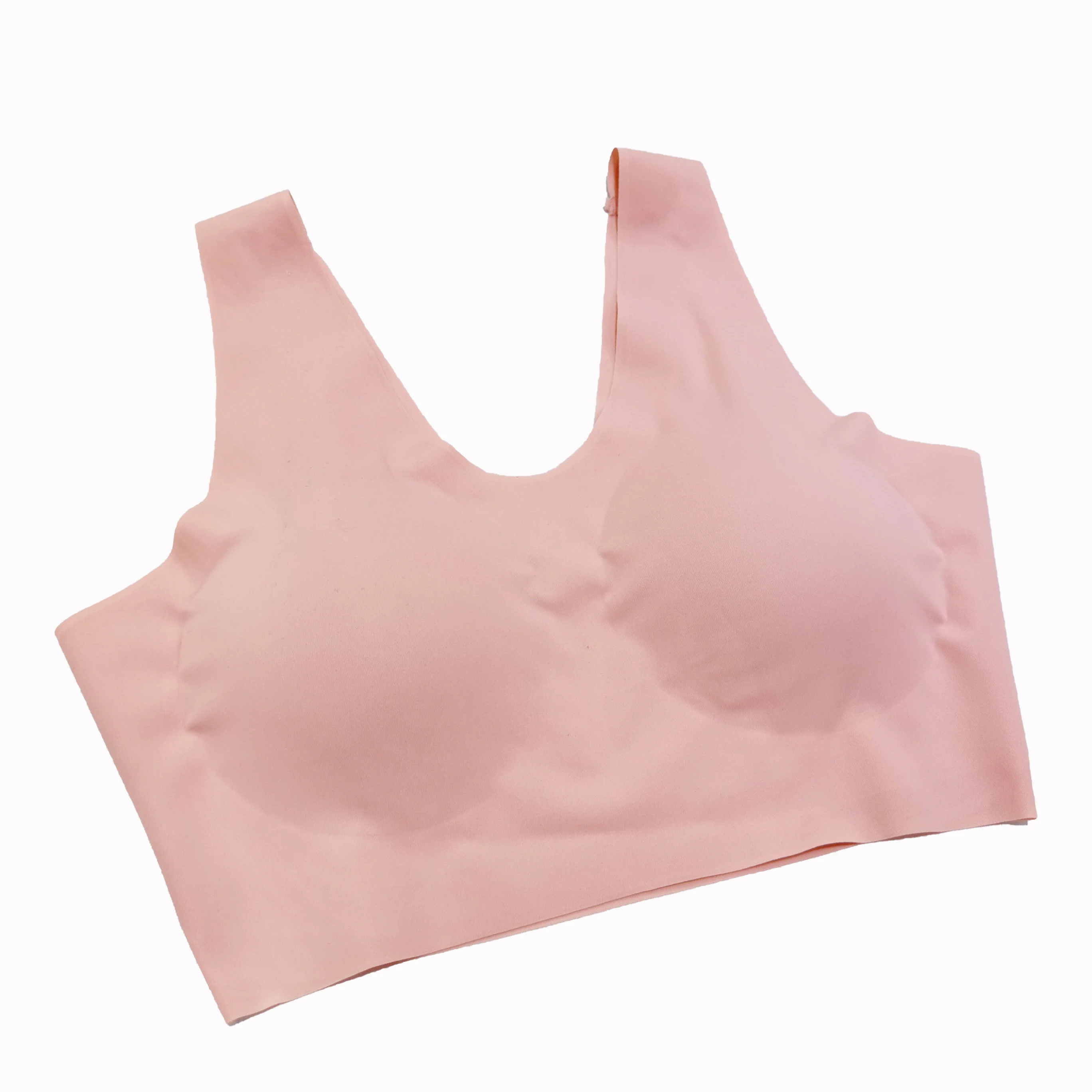 
Women Teenager Seamless Wirefree Comfortable Yoga Bra Women and girls Daily Seamless Sports Sleep Bra 