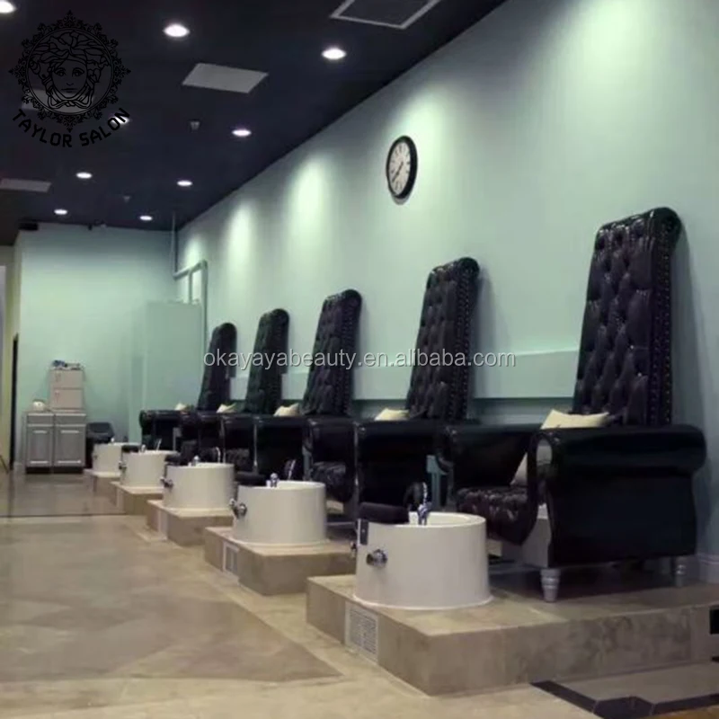 

Beauty salon furniture throne pedicure chairs pedicure spa chair with footbath