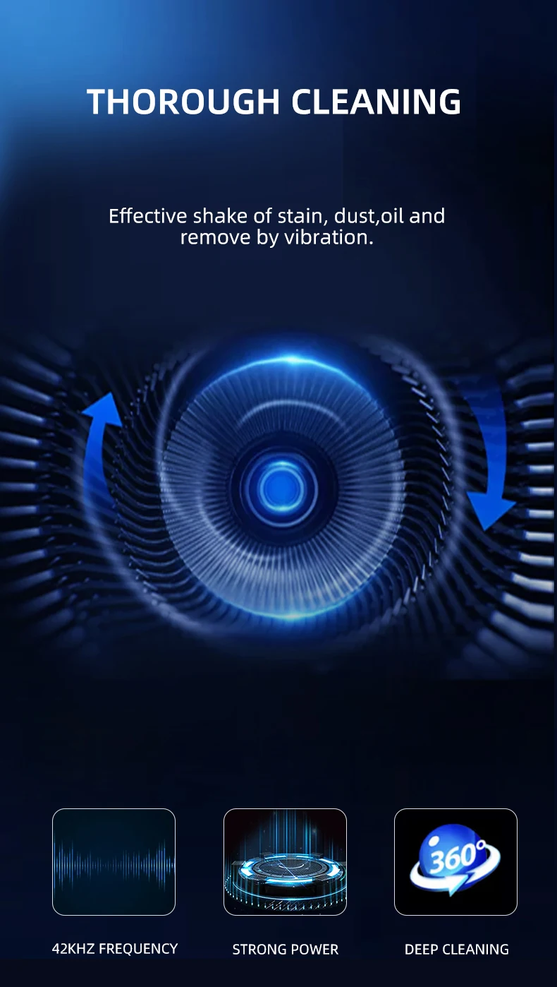 Codyson 750ml Digital Cd Vcds Ultrasonic Jewelry Cleaner Cd 7910b