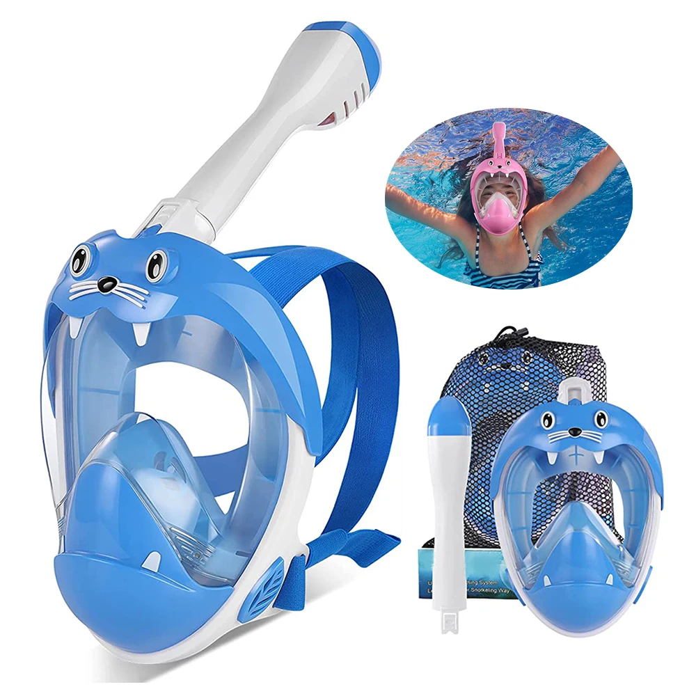 

Sea Lion Water Sports Toys Kids Free Breath Diving Mask Full Face Mask For Snorkel Scuba Swimming Mask