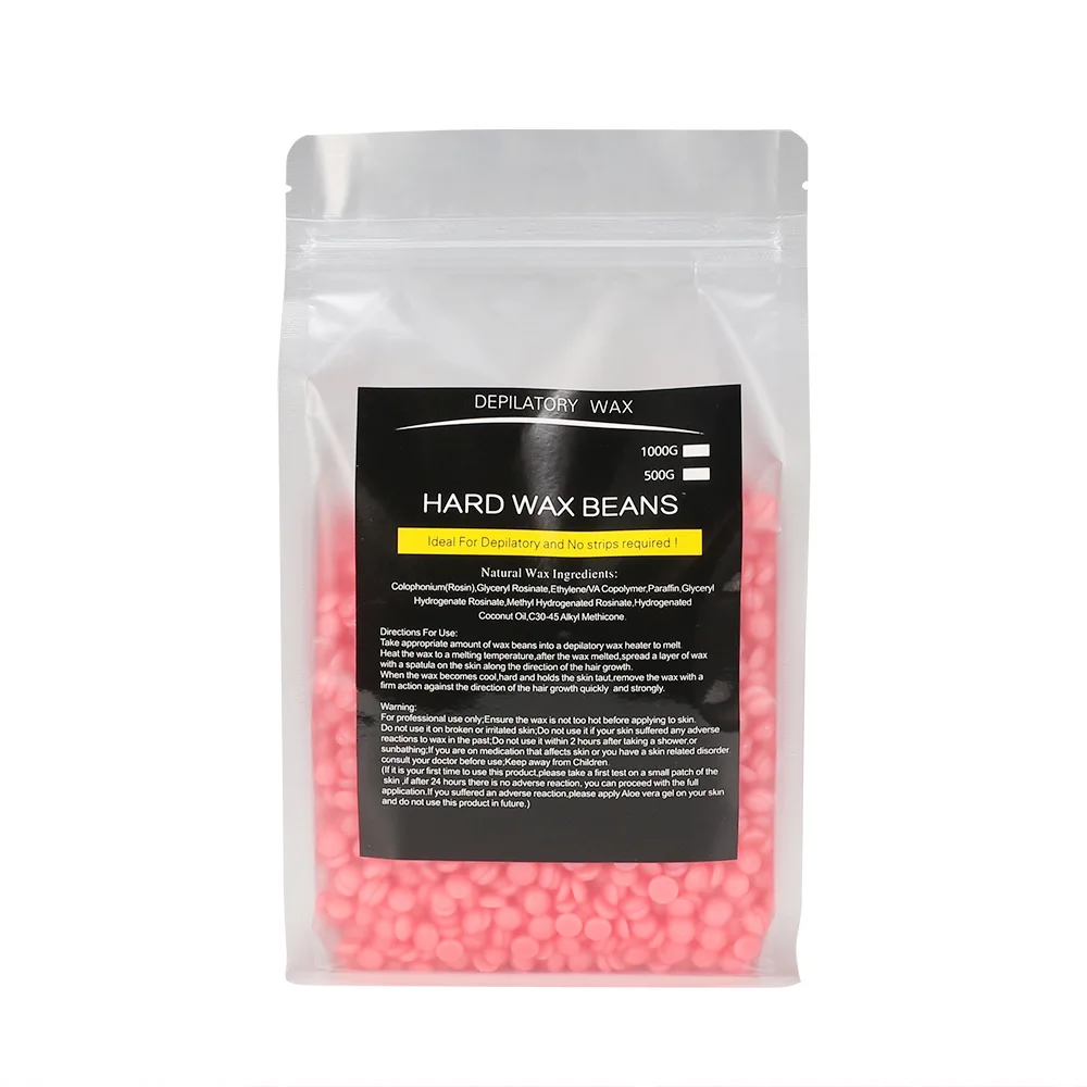 

Free sample wax beans hard Hair Removal 500g For Hair Removal Depilatory, 10 colors