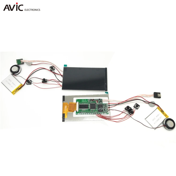 china factory thin 7" tft lcd module micro for video brochure lcd ...