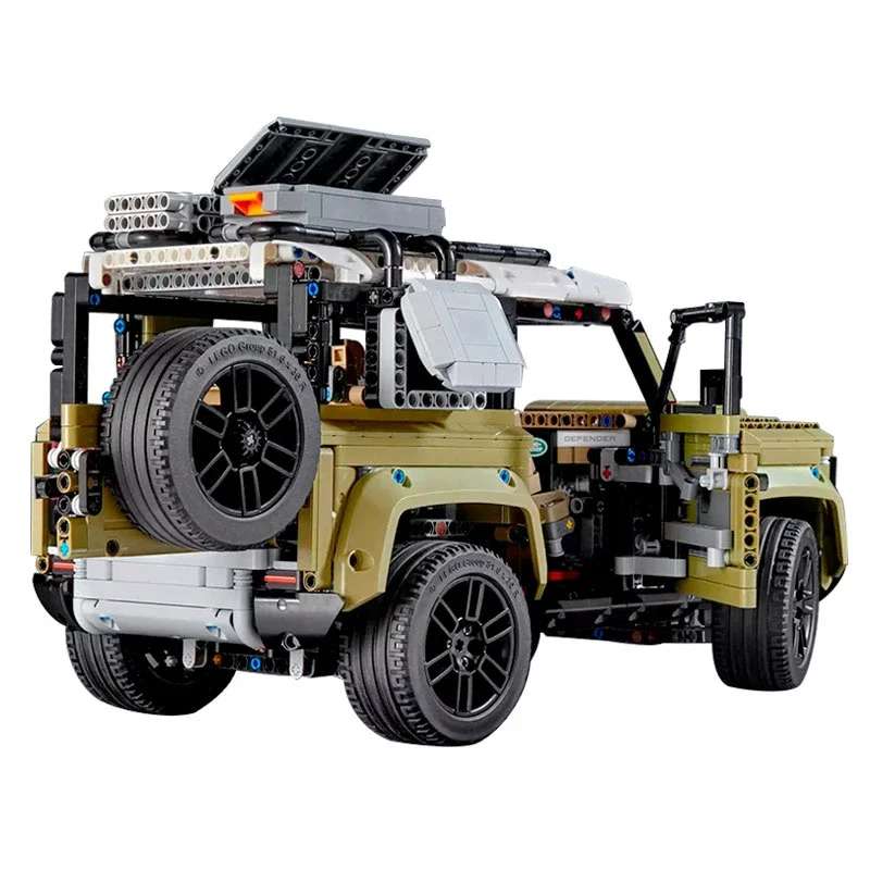 

93018 VEHICLE LANDROVERs Super Car Roadster building block for kids Compatible The MOC SUV OFF-ROAD building model for children