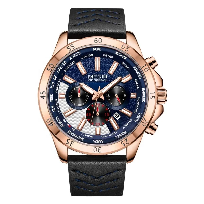 

luxury german watches hand watch megir brand pagani design