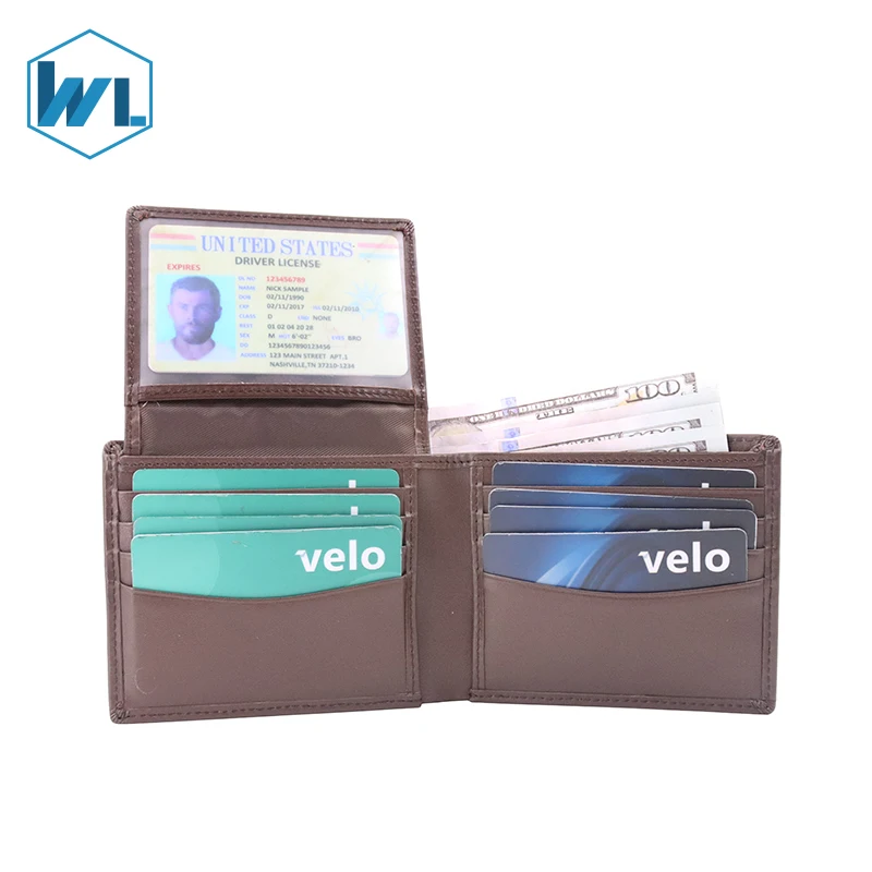 

2021RFID High Quality Luxury Vintage Genuine Real Leather Wallets For Soft Travel Small Slim Men Purses Designer