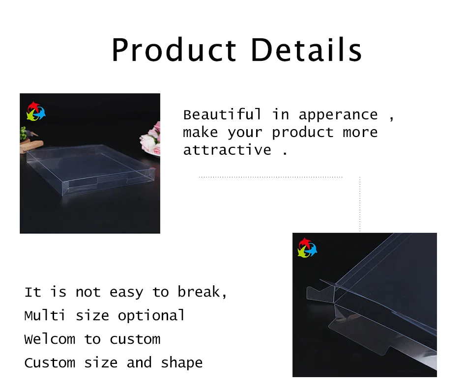 transparent plastic box