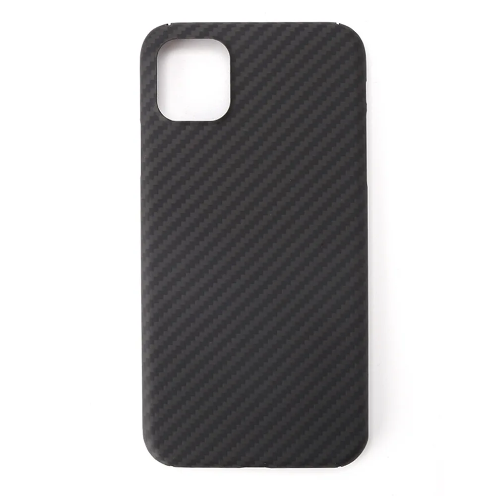 

2021 popular scratch-resistant products for Iphone 11 Kevlar carbon fiber aramid phone case, 5 colors