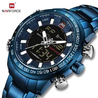 

NAVIFORCE 9093 Luxury Brand Military Waterproof Digital Men's Watch navi force navy Wristwatch