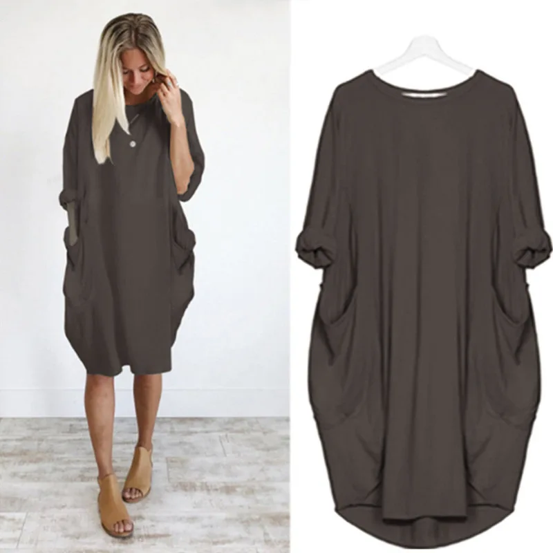 

Lady loose oem floral maxi dress plus size clothing for women plus size trendy clothes daisy print long sleeve v-neck dress