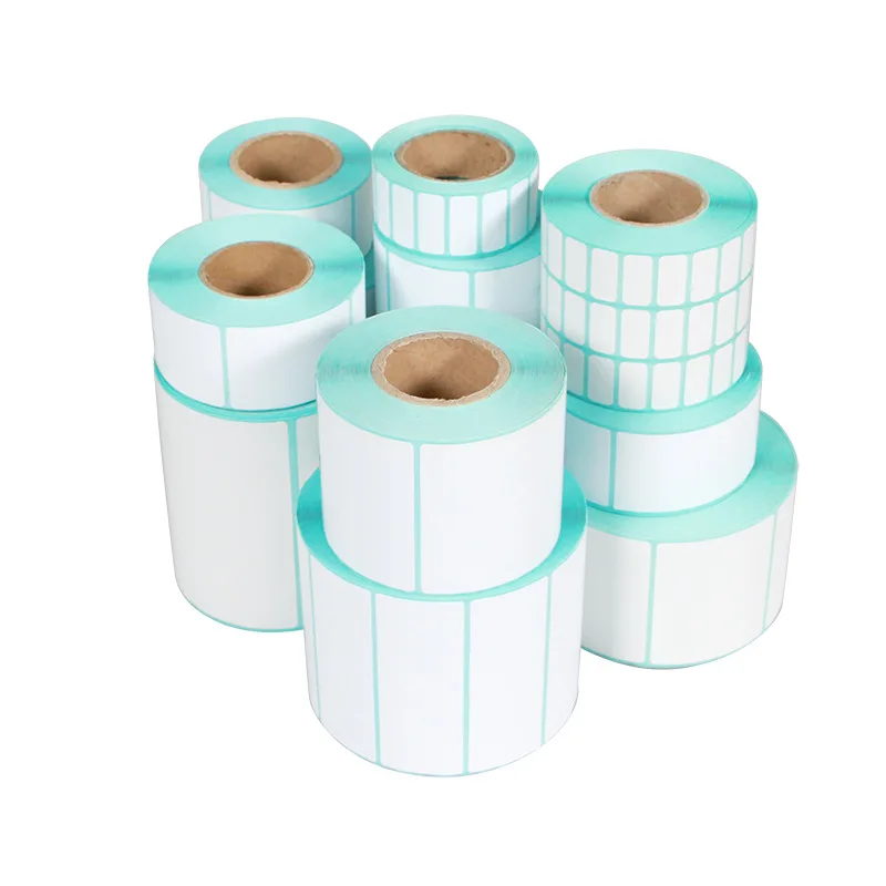 

Waterproof Adhesive Direct Thermal Paper Roll Waybill Logistics Label A6 Sticker 100 X 150