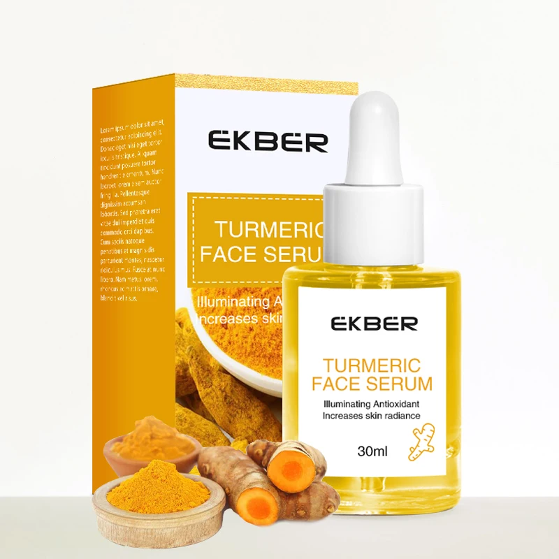 

Multifunctional Ekber Turmeric Serum Face Care Anti Acne Anti-aging Relieve Pain Moisturize Repair Skin Care For Hair Growth