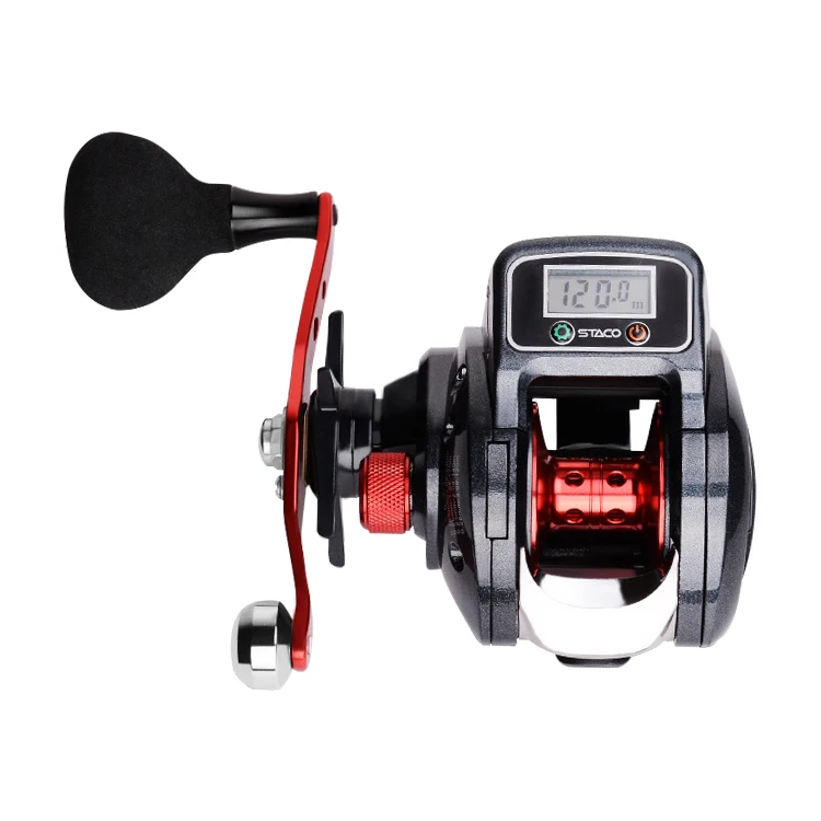 

Newbility 6.3:1 Power 10LBs Right Hand Left Hand Waterproof Big Game Reels Fishing Digital Baitcasting Electric Fishing Reel