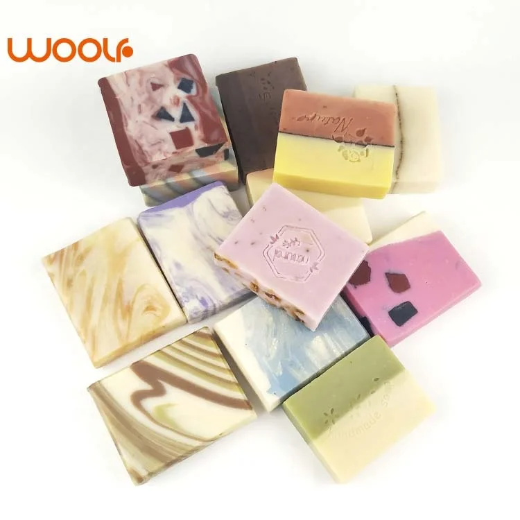 

Wholesale natural organic peppermint olive oil soap, Colorful