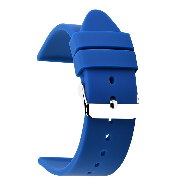 

Rubber Watch Strap Silicone Watch Band, Optional