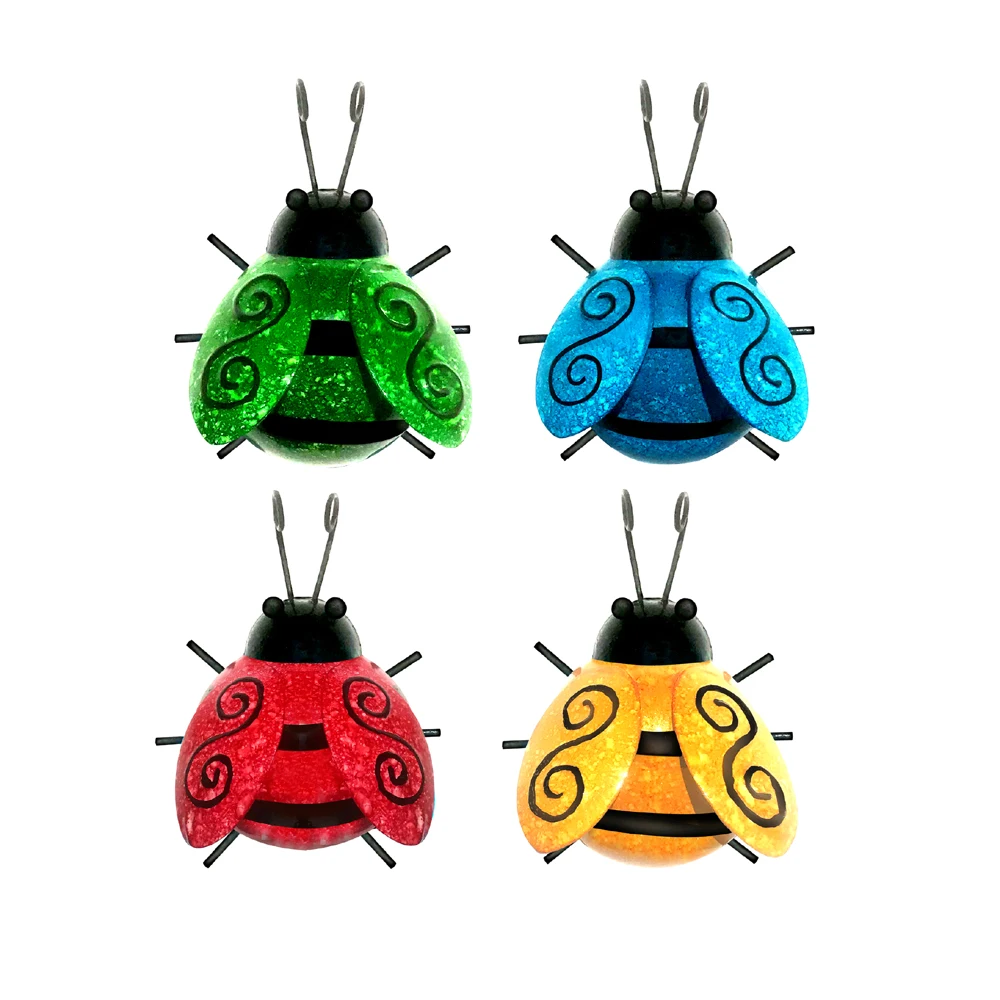 

Metal Hanging decoration Wall art Metal Ladybug outdoor decoration