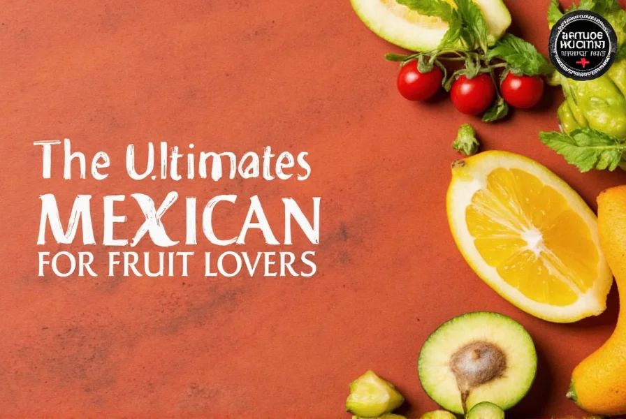 Colorful fruit tray with Mexican seasoning blend