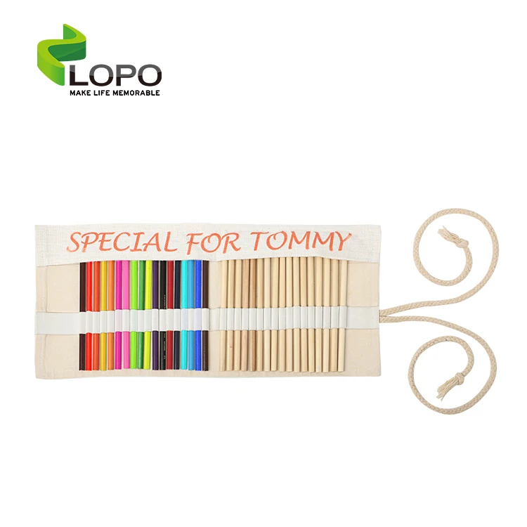 

Personalized Sublimation Textile Blanks Linen Pencil Wrap with Wholesale Price