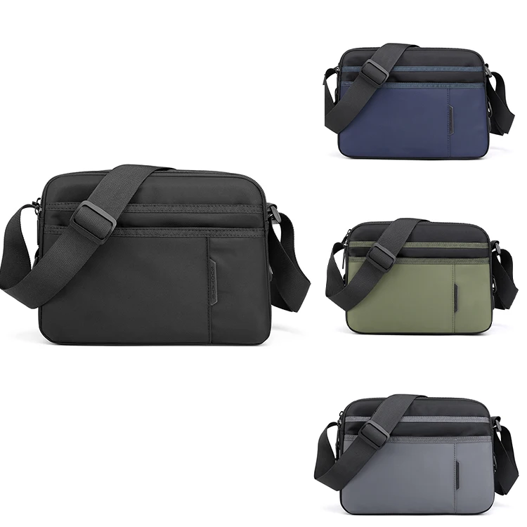 

Business Casual Nylon High Capacity Fashion Canvas Messenger Bag For Men