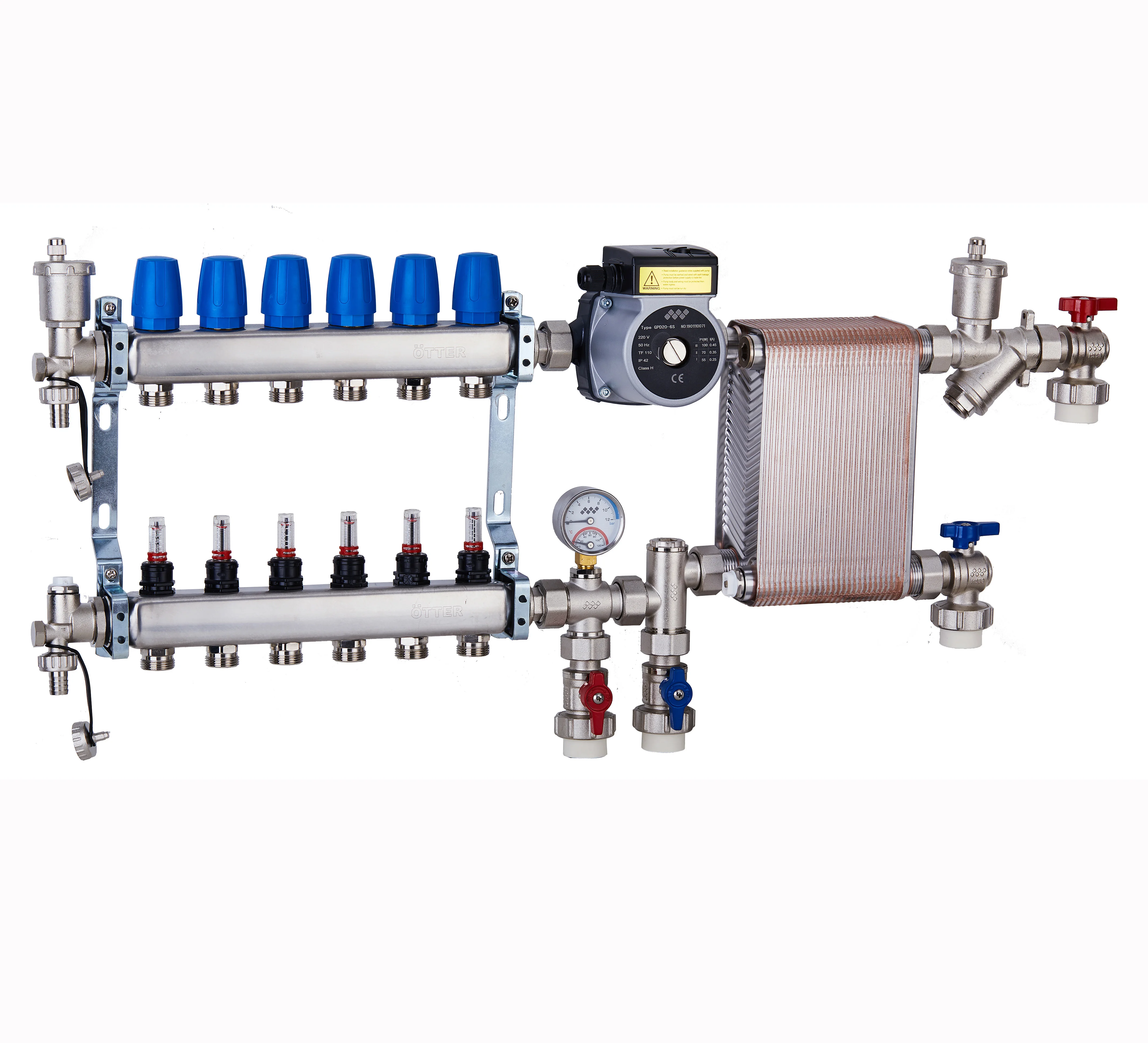 Manifolds For Central Heating System Buy Manifolds For Underfloor