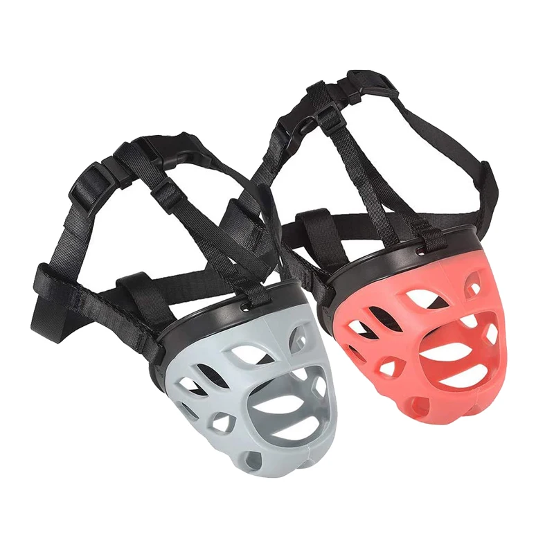 

Adjustable Dog Muzzle Anti Biting Barking Pet Breathable Small Medium Large Safety Soft Polyester Dog Muzzle