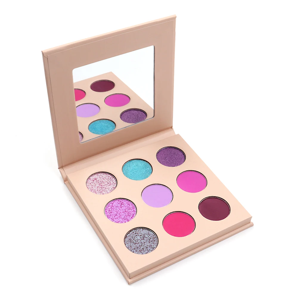 

2021 hHoting Makeup Palette Matte Mingle 9 Colors nude Eyeshadow Beauty Palette