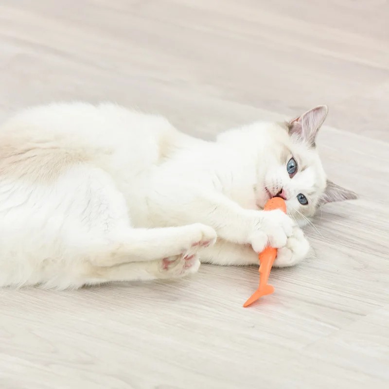 

Pet tooth brush food grade silicone catnip cat chew toy cat toothbrush whale shape colorful silicone fish cat toy, Blue, light pink, pink, green, orange