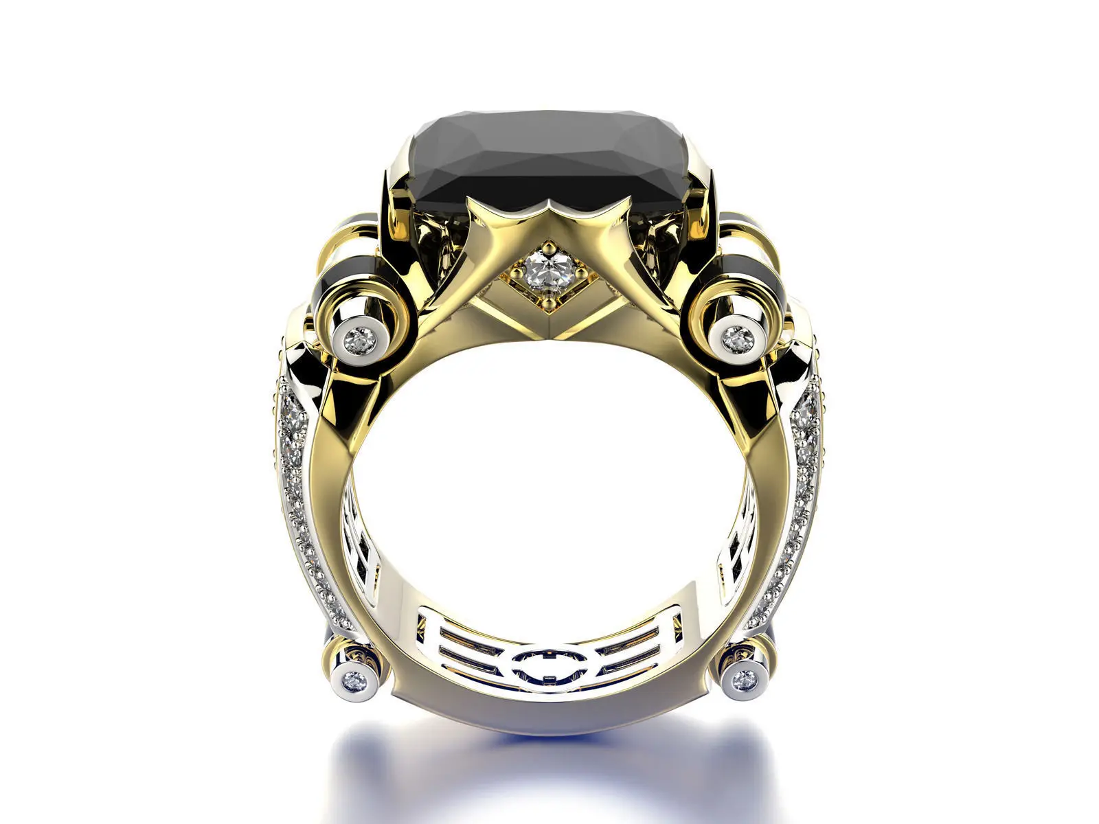 Wholesale Trendy CZ Rings - Platinum Plated Fashion Jewelry