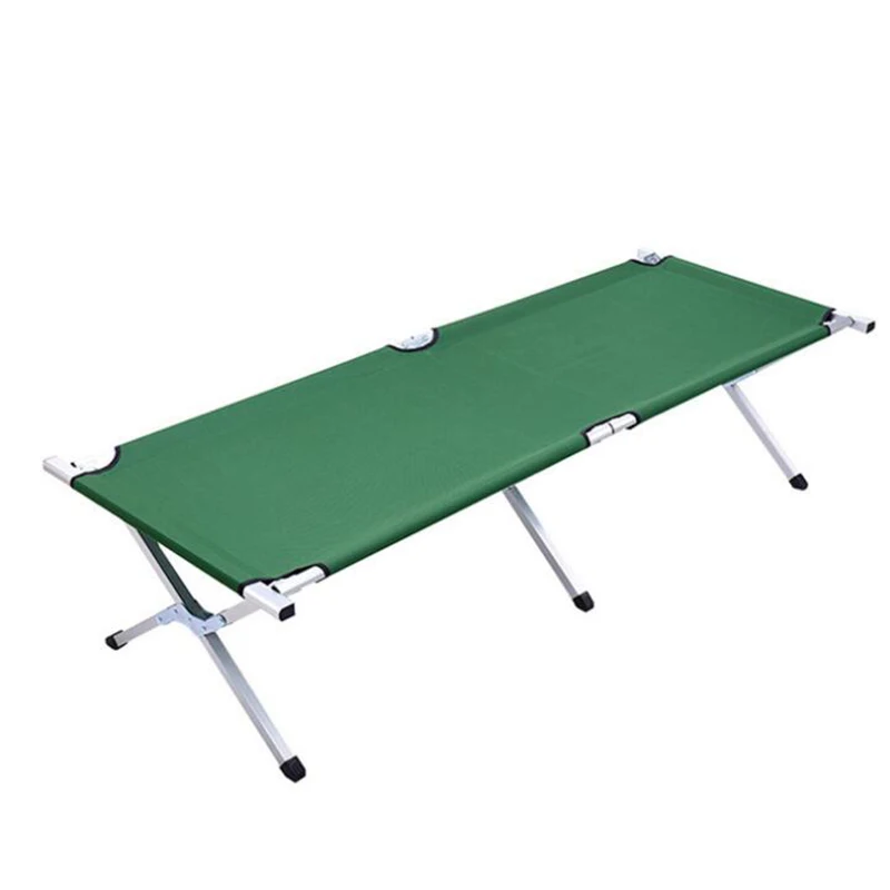 

Steel Frame Foldable Camping Sleeping Bed Outdoor Army Military Bed Camping Indoor Outdoor Camp Cot for Adults